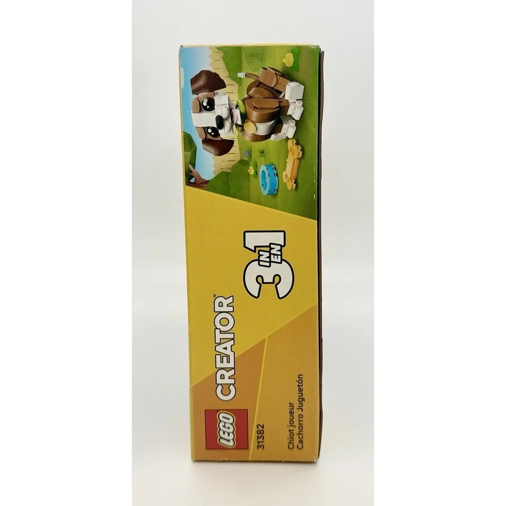 LEGO Creator 3-in-1 Playful Puppy Dog 31382 Factory Sealed New 336 PCS Ages 8+